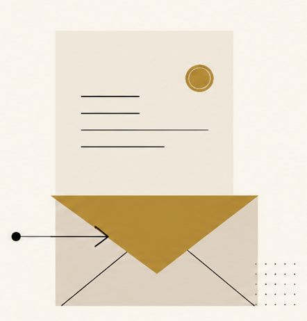 Delivered letter icon for the Publish stage